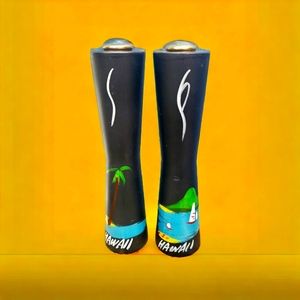 Vintage MCM Retro Hawaiian Souvenir Salt & Pepper Shakers